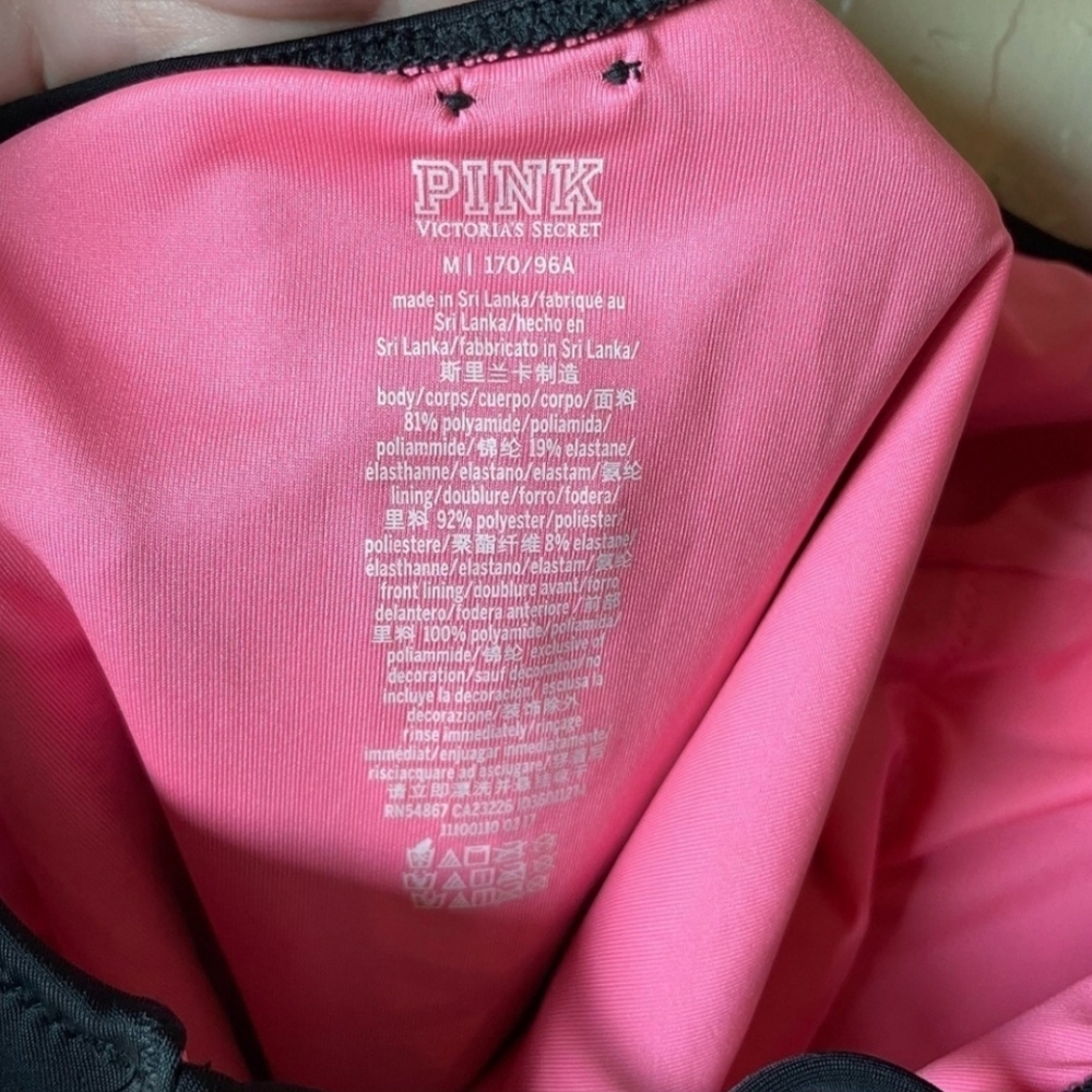 Victoria’s Secret Pink one piece lace up swimsuit - Picture 3 of 7